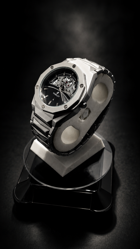 Hublot Diamond Cut Classic Fusion Skeleton Watch